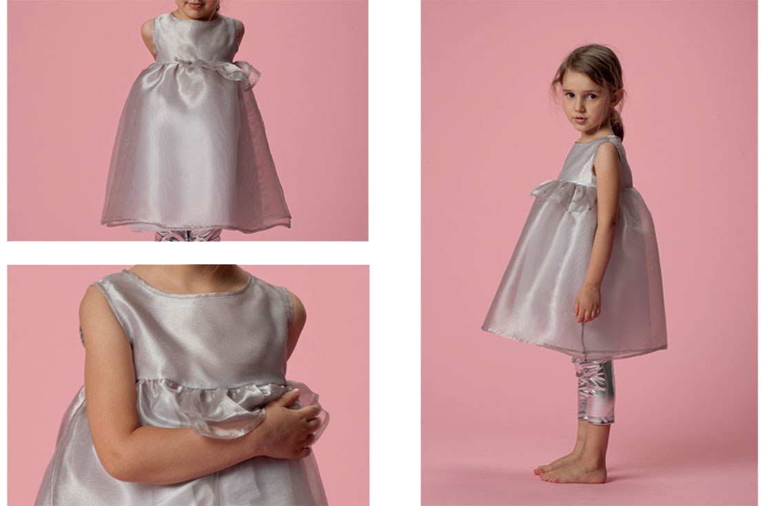 Abito bambina firmato douuod stile impero - shop online annameglio.com