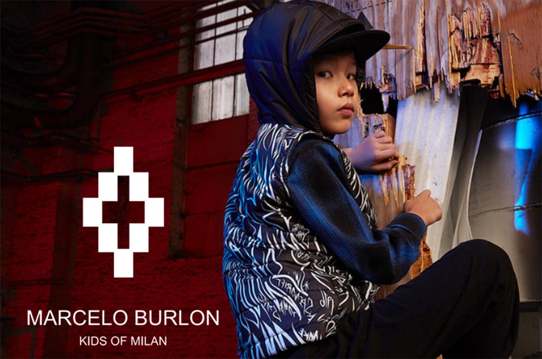 FELPA MARCELO BURLON COUNTY OF MILAN Bambino 