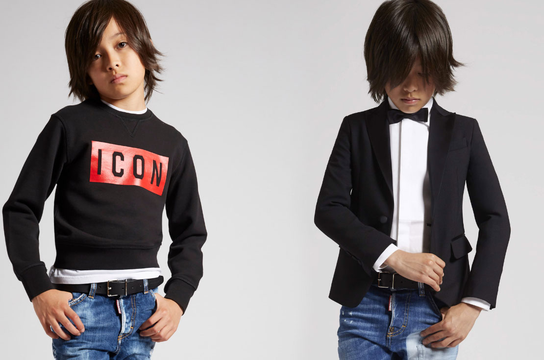 Dsquared childrenswear hot sale