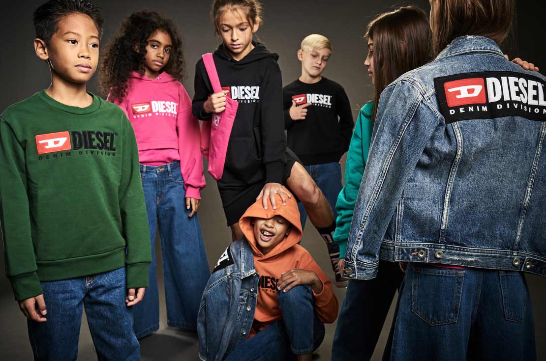 Diesel Kids Autumn Winter 2019 Collection. Annameglio Blog