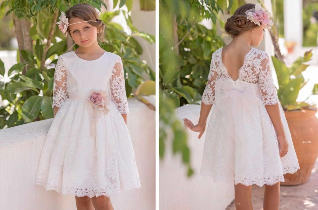 Abiti Per Bambina Prima Comunione Collezioni-Cerimonia-Bambina-prima-comunione-damigelle - Annameglio | Blog