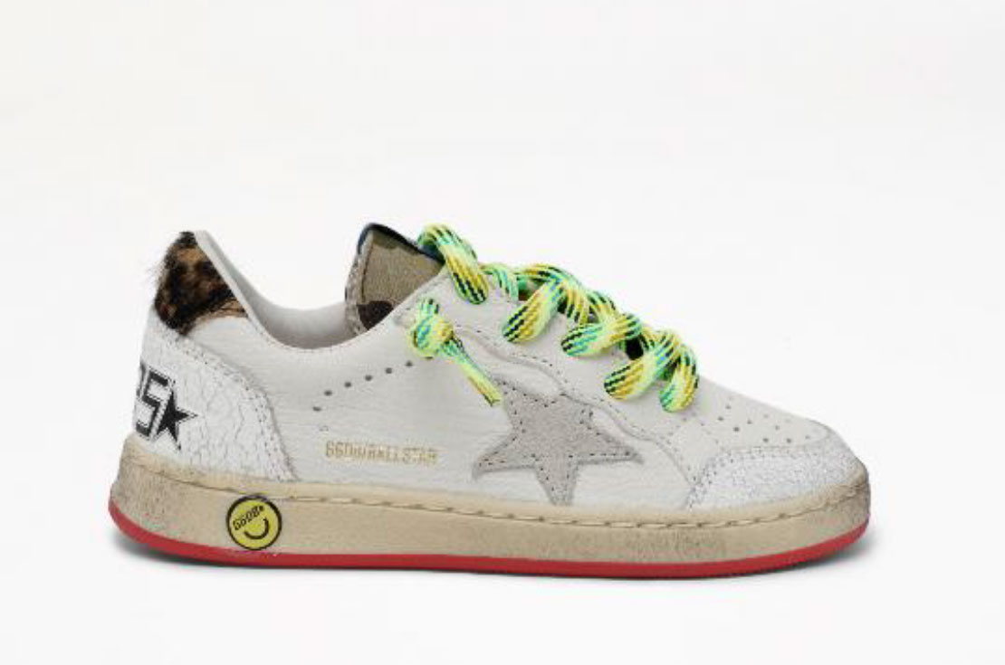 Golden Goose deluxe brand SSTAR Leopard Kids - sneakers bambina e teenager